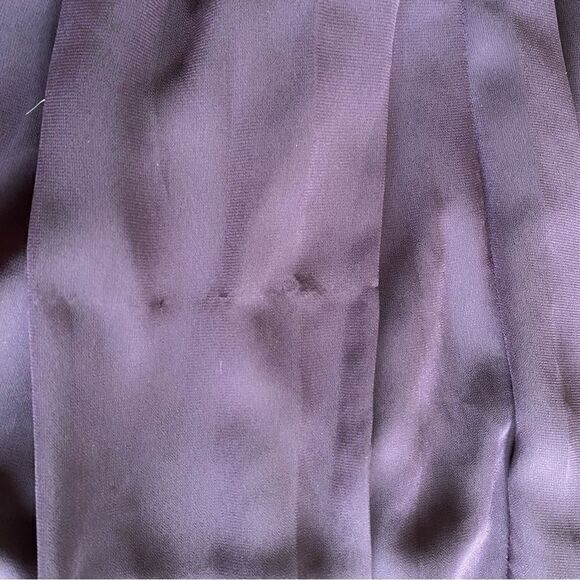 Jenny Yoo Collection Purple Chiffon Gown Size 8 - Picture 13 of 13